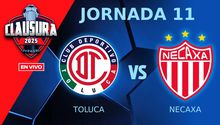 Toluca vs Necaxa EN VIVO Liga MX Jornada 11 Clausura 2025
