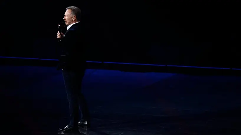 Christian Horner reaccionó ante los abucheos en el evento de presentación de Fórmula 1