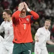 Cristiano Ronaldo falla penal en el Portugal vs Dinamarca