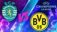 Sporting de Lisboa vs Borussia Dortmund Playoffs Ida EN VIVO UEFA Champions League