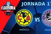 América vs Mazatlán: ¿cuándo y dónde ver el juego de la J17 del Clausura 2025?