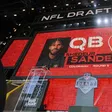 Shedeur Sanders provoca récord de rating en el draft de la NFL