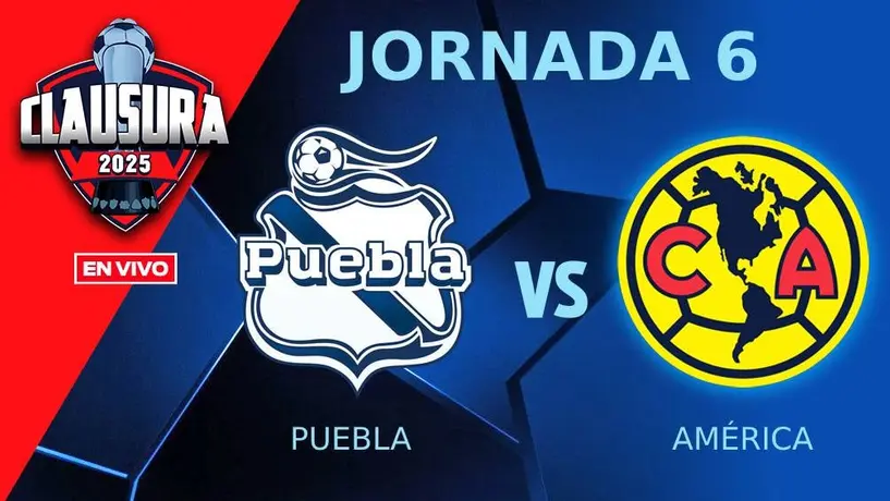 Puebla vs América EN VIVO Liga MX Clausura 2025 Jornada 6