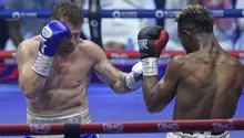 Canelo Álvarez explota contra Scull tras terminar pelea: "Así no vas a ganar"