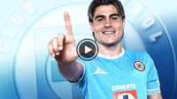 Luka Romero sueña con el doblete para Cruz Azul y desmiente rumores de un vestidor roto