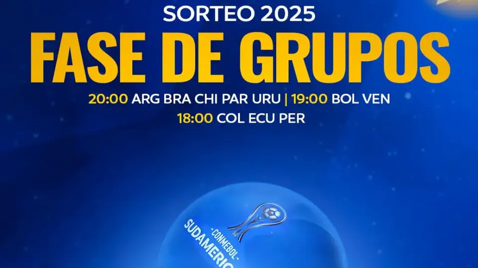 Copa Sudamericana 2025: Así quedaron los grupos del torneo de la Conmebol