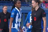 Mapi León, jugadora del Barcelona Femenil, hace tocamientos en zona íntima a rival del Espanyol