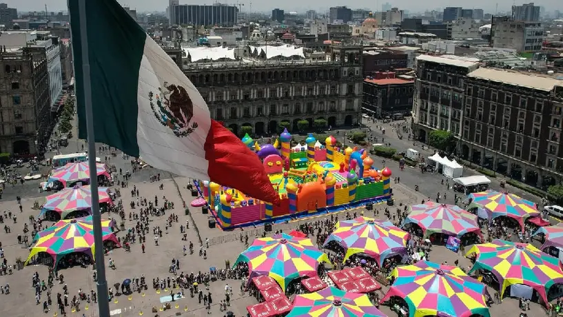 FOTOS: ¿Qué hay en ‘Zocalito de las Infancias’ de la CDMX? Aquí te lo contamos
