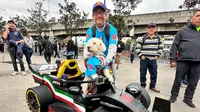 Fabbio, el perrito fan de Checo Pérez que conquistó las redes sociales, falleció a los 16 años