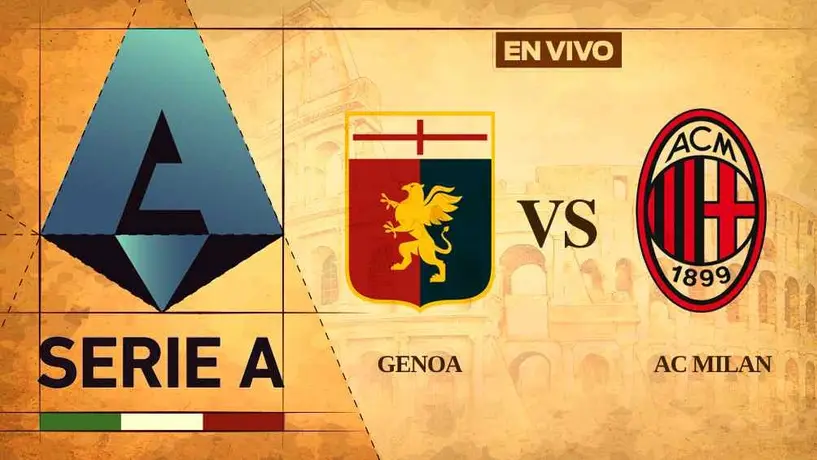 Genoa vs Milan EN VIVO Serie A Jornada 35