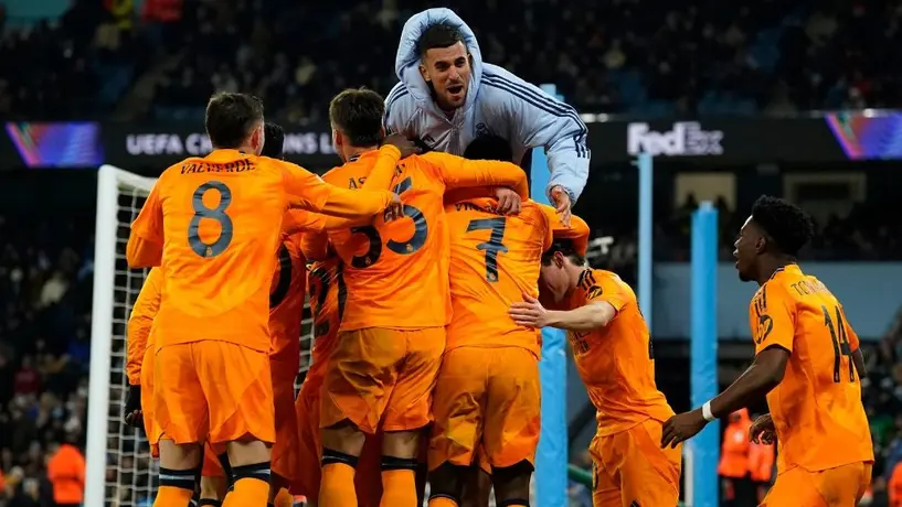 Real Madrid remonta en el Etihad Stadium para vencer al Manchester City en Champions League