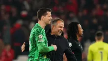 Hansi Flick elogió el nivel de Szczesny tras su actuación en Champions League