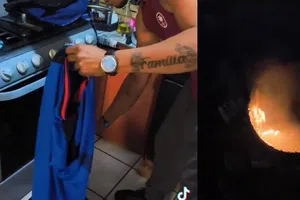 Aficionado de Cruz Azul quema su playera y renuncia al equipo tras eliminación