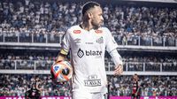 Neymar vuelve a tener minutos con Santos de Brasil tras su paso por el Al-Hilal