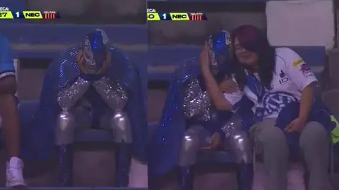 ¡Destrozado! La triste historia de Súper Camote en el Puebla vs Necaxa