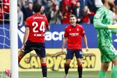Osasuna vence a Atlético de Madrid y se acerca a competencias europeas