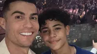 Cristiano Ronaldo Jr. apoyó a Canelo Álvarez en pelea ante William Scull