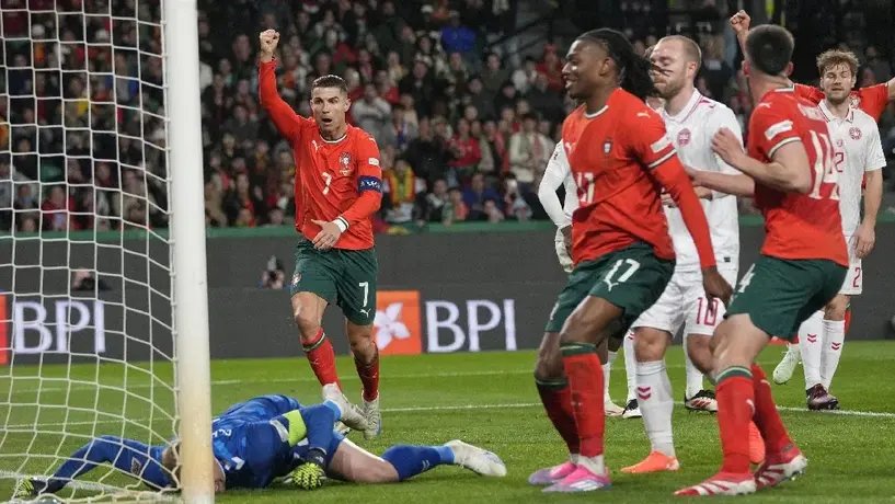 Portugal golea a Dinamarca en tiempo extra y avanza a Semifinales de Nations League