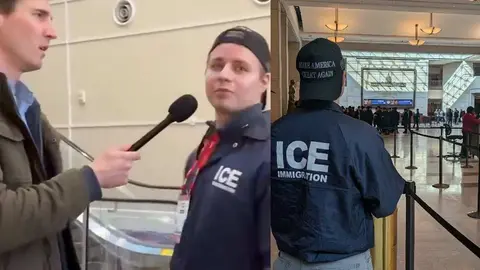 Tiktoker se disfraza de agente de migración para aterrorizar a inmigrantes: “Es gracioso”