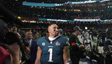 Super Bowl LIX: Jalen Hurts, los números del MVP del Súper Domingo