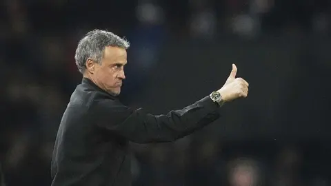 Luis Enrique, entrenador del PSG, consideró justo el resultado ante Aston Villa