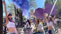Día Internacional de la Mujer: Famosas participaron en la Marcha del 8M en CDMX