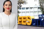 Sandra Cuevas se cuela a evento de la UNAM; FES Aragón aclara que no fue invitada