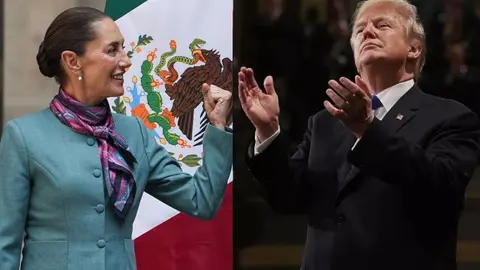Donald Trump reconoce labor de Claudia Sheinbaum: “trabaja mucho más contra la migración y tráfico de drogas”