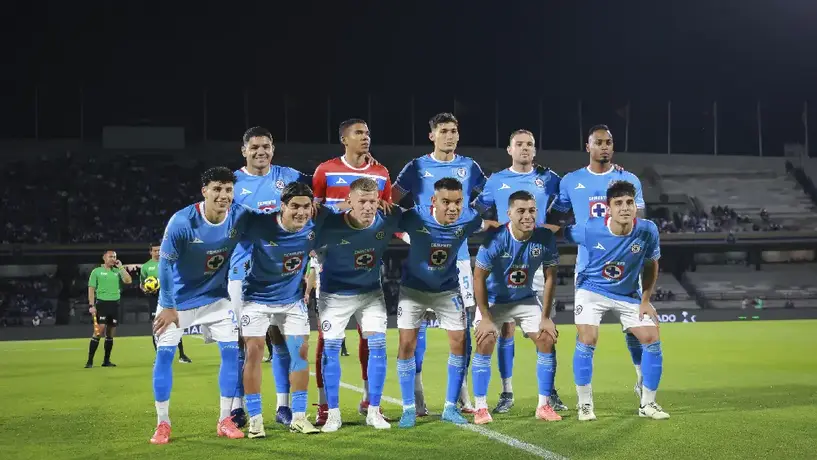 Este es el once inicial de Cruz Azul para el duelo ante Rayados