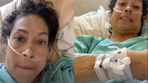Renata del Castillo, actriz desahuciada de cáncer, es hospitalizada por una trombosis