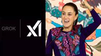 Grok, la Inteligencia Artificial de X, dice que Claudia Sheinbaum es el presidente más popular del mundo