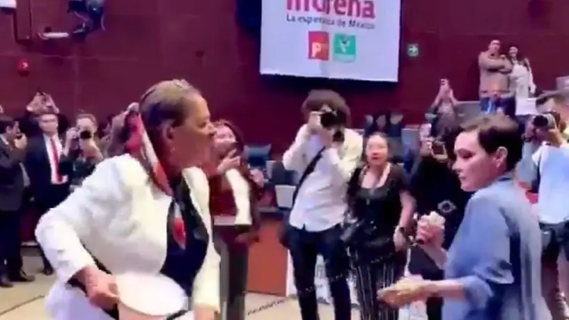 Lily Téllez y Lucía Trasviña protagonizan enfrentamiento verbal en Senado de la República