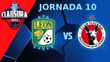 León vs Tijuana: ¿Dónde y cuándo ver el partido de la Jornada 10 del Clausura 2025?