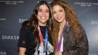 Alejandra Orozco 'presume' convivencia con Shakira previo a concierto en CDMX