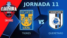 Tigres vs Querétaro EN VIVO Liga MX Clausura 2025 Jornada 11