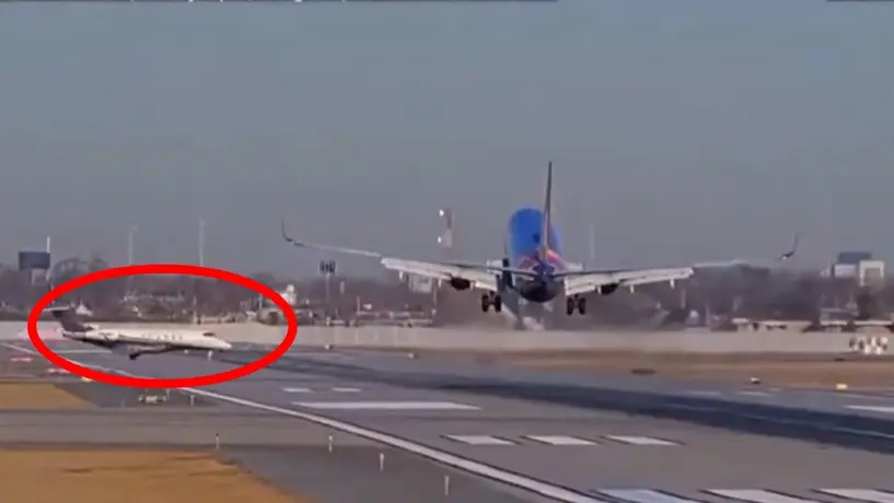 VIDEO: ¡Por un pelito! Aviones se salvan de estrellarse en aeropuerto de Chicago