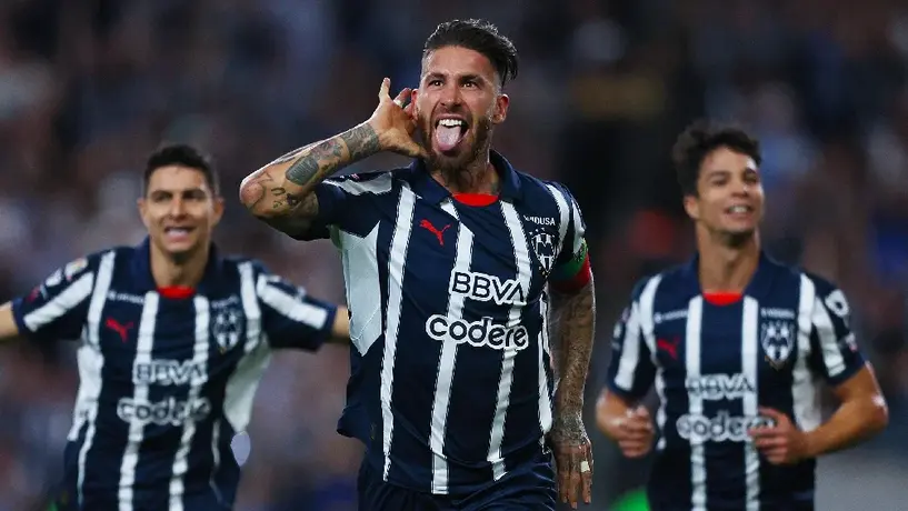 Rayados golea 4-2 a Santos con gol de Sergio Ramos incluido