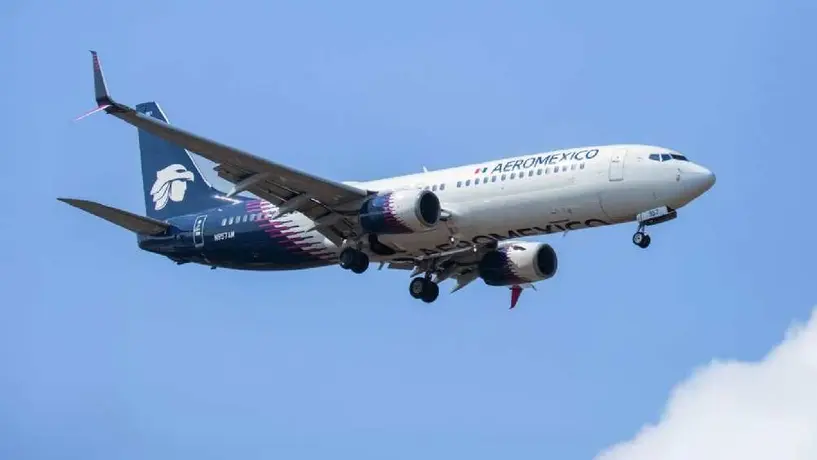 Avión de Aeroméxico aterriza de emergencia en Tampico por humo en la cabina