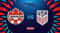 Estados Unidos vs Canadá EN VIVO Concacaf Nations League Tercer lugar