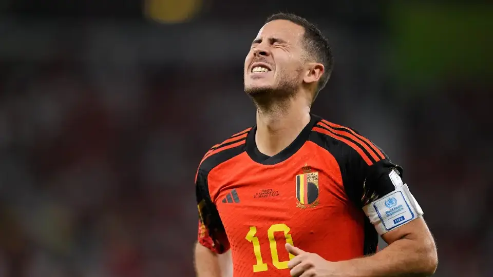 Eden Hazard, exfutbolista del belga, fue parte de una competencia de ciclismo