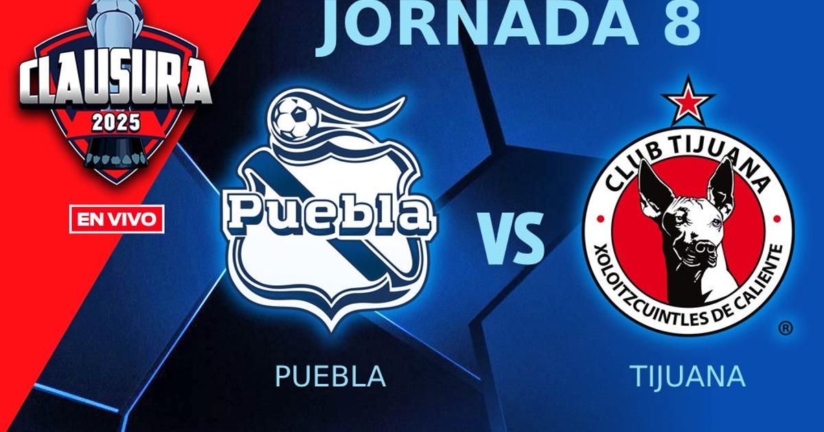 Puebla vs Tijuana EN VIVO Liga MX Jornada 8 Clausura 2025 | RÉCORD