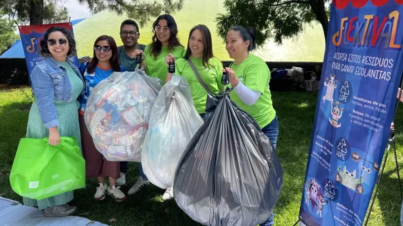 Flextival 2025 en CDMX: Así puedes ganar dinero reciclando bolsas de plástico
