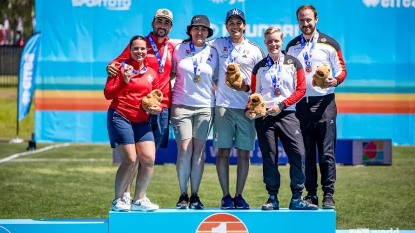 ¡Campeones! México se corona en Copa del Mundo de Tiro con Arco Florida 2025