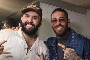 ¡Nueva colaboración! Sergio Ramos y Carín León harán una canción juntos