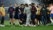 Espanyol encendió aspersores en título de Barcelona; jugadores celebraron en el agua