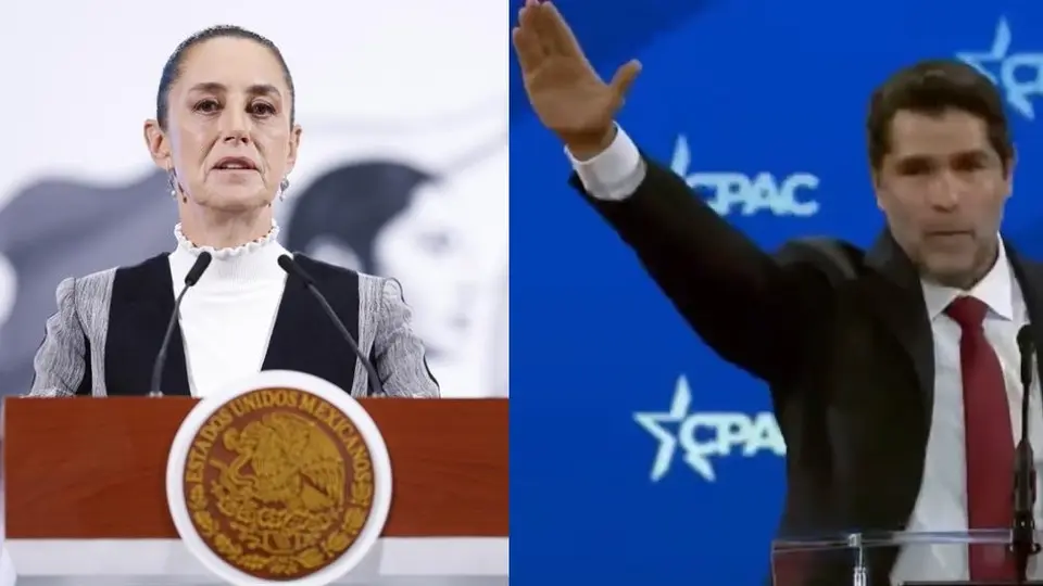 Claudia Sheinbaum llama “racismo” a saludo nazi de Eduardo Verástegui