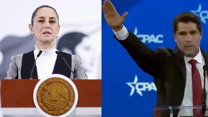 Claudia Sheinbaum llama “racismo” a saludo nazi de Eduardo Verástegui