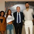 ¡Aficionado merengue! El tenista serbio Novak Djokovic visitó al Real Madrid
