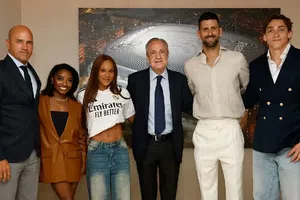¡Aficionado merengue! El tenista serbio Novak Djokovic visitó al Real Madrid