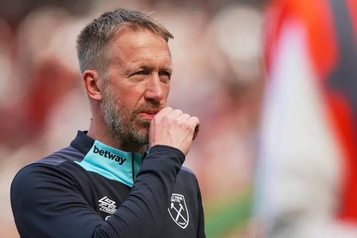 Graham Potter tómo a los 'Hammers' a mitad de temporada | AP